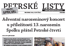 24. číslo občasníku Petrské listy - Vánoční speciál